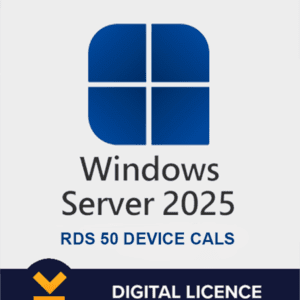 Microsoft Windows server 2025 RDS 50 device cals